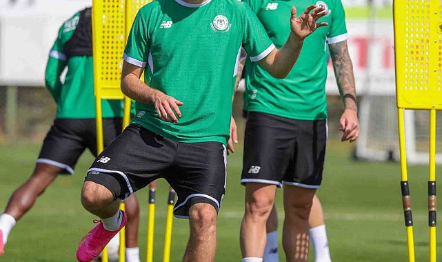 Konyaspor, Hataspor maçı hazırlıklarını sürdürdü