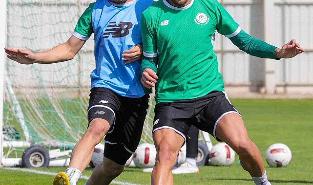 Konyaspor'da Hatayspor maçı hazırlıklarını devam ediyor