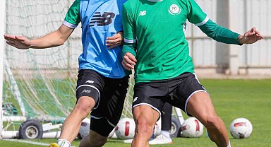 Konyaspor'da Hatayspor maçı hazırlıklarını devam ediyor