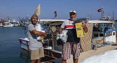 Mersin Büyükşehir Belediyesinden balıkçılara malzeme desteği