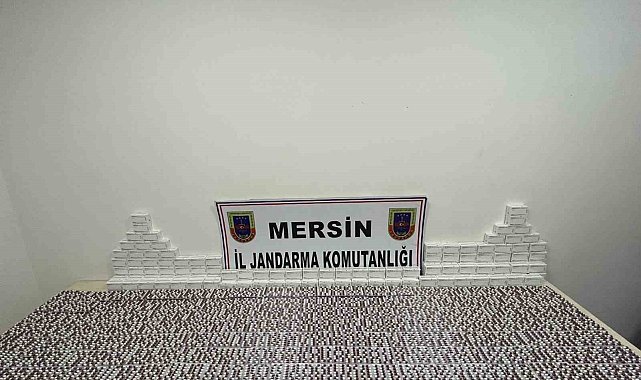Mersin'de 14 bin uyuşturucu hap ele geçirildi