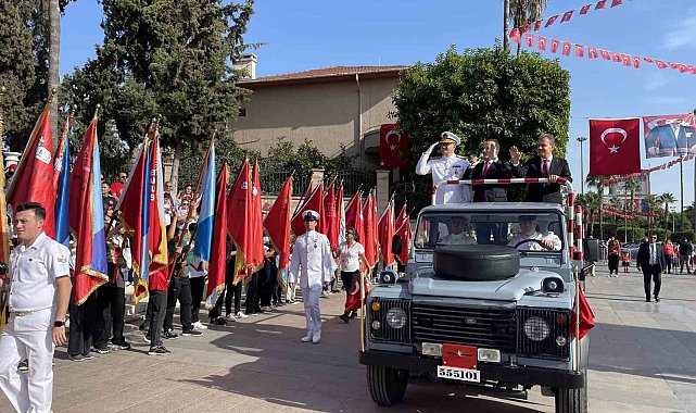 Mersin'de Cumhuriyet Bayramı coşkuyla kutlandı