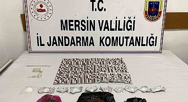 Mersin'de uyuşturucu operasyonu: 3 gözaltı