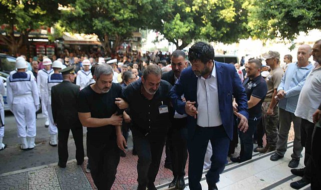 Mersinli şehit uzman çavuş son yolculuğuna uğurlandı
