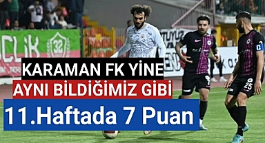 NE OLACAK BU KARAMAN FK'nın HALİ ?