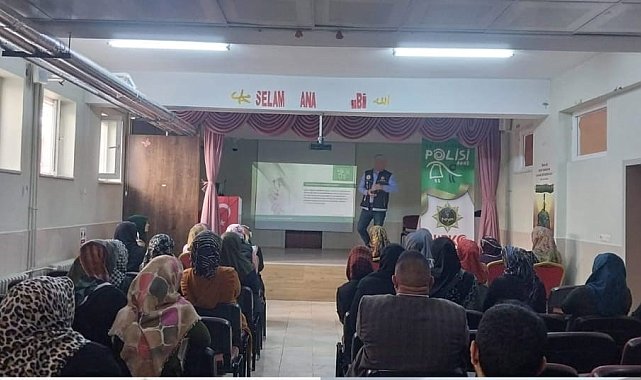 Niğde'de annelere uyuşturucu ile mücadele ve zararları anlatıldı