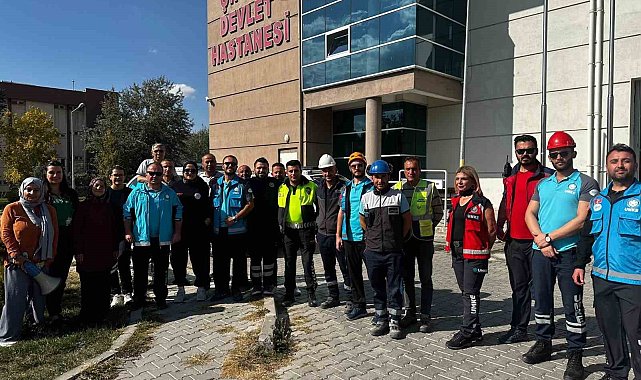 Niğde'de HAP Tatbikatı yapıldı