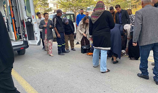 Okuldan çıkan çocuğa motosiklet çarptı