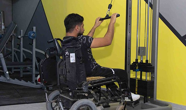 Özel bireyler spor yapıyor