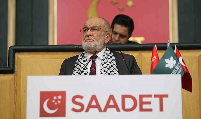 Saadet-Gelecek Ortak Grup Toplantısında 'Filistin' mesajları verildi