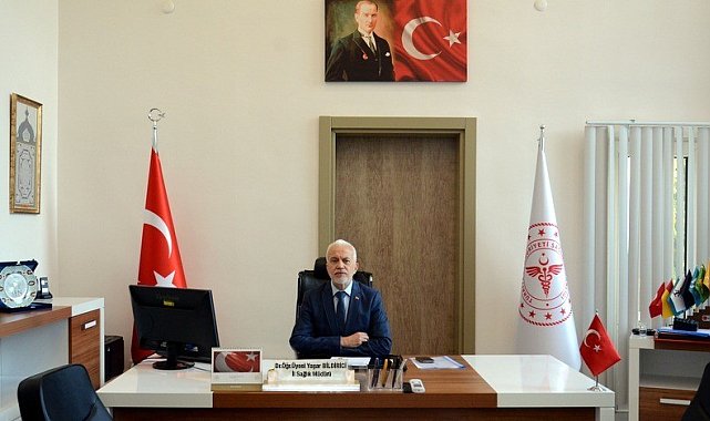 Sağlık Müdürü Bildirici'den 21 Ekim Dünya Gazeteciler Günü kutlaması