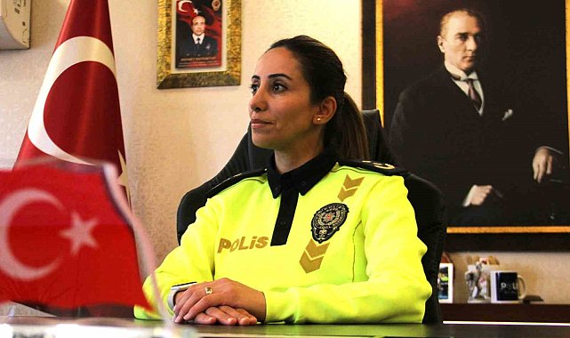 Şehit trafik polisinin kızı artık Ankara'nın trafiğinden sorumlu