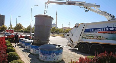 Selçuklu'da Akıllı Atık Sistemi yaygınlaşıyor
