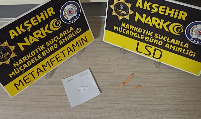 Şüphe üzerine durdurulan araçtan aranan şahıs ve uyuşturucu çıktı