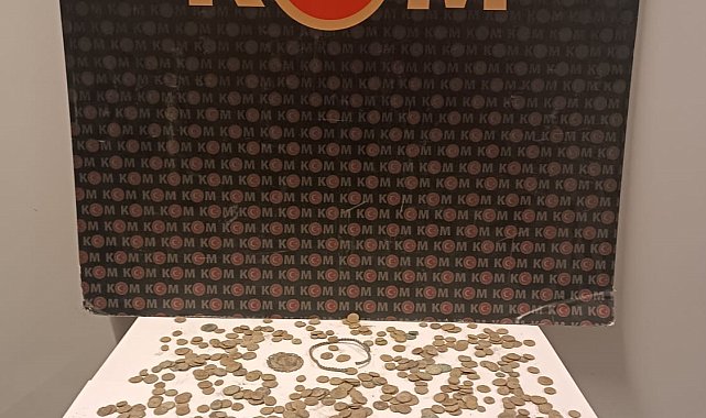 Tarihi eserler piyasaya sürülemeden yakalandı