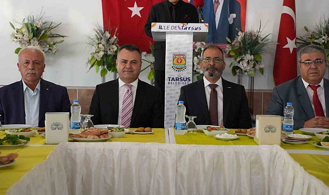 Tarsus Belediye Başkanı Bozdoğan: "Tarsus için muhtarımızla hep birlikte çalışacağız"