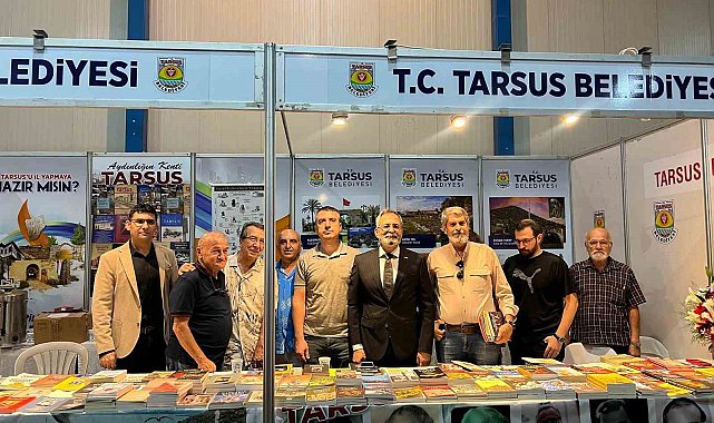 Tarsus Belediyesinin standına yoğun ilgi