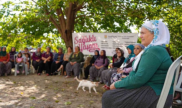 Tarsus'ta sağlıklı yaşam atölyesi düzenlendi