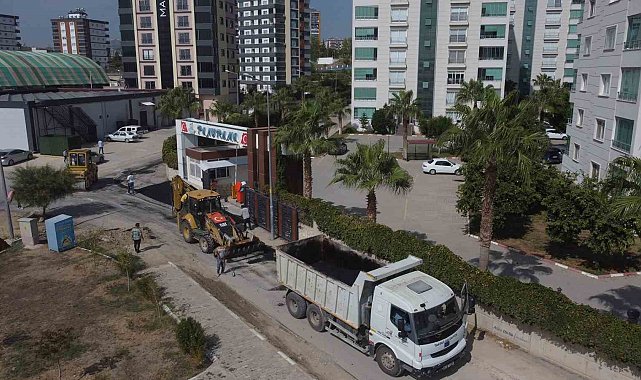 Tarsus'un yolları yenileniyor