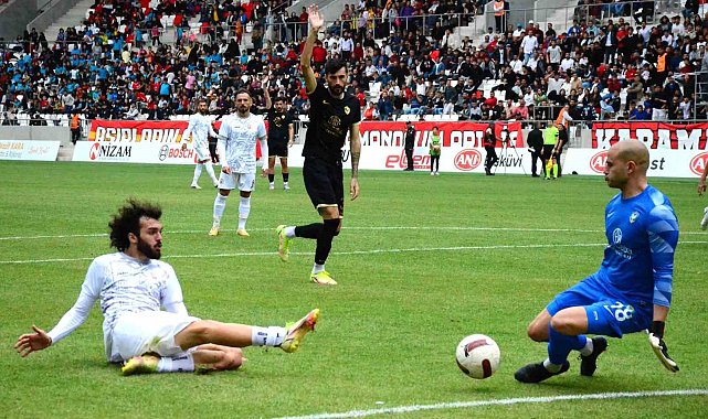 TFF 2. Lig: Karaman FK: 1 - Amed Sportif Faaliyetler: 2
