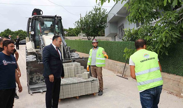Toroslar'da yollar yenileniyor