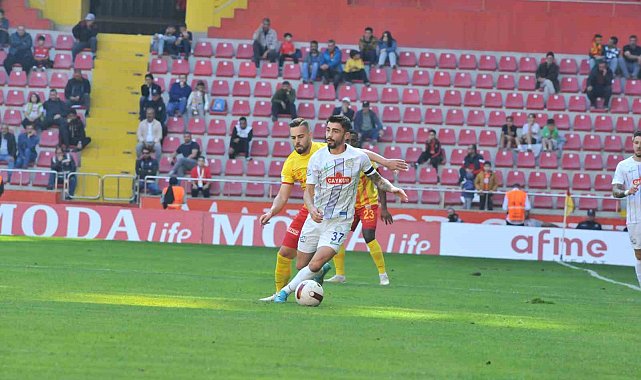 Trendyol Süper Lig: Kayserispor: 1 - Çaykur Rizespor: 0