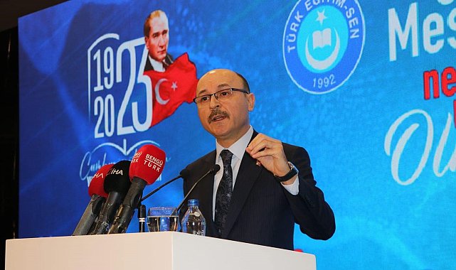 Türk Eğitim-Sen Genel Başkanı Geylan'dan Cumhuriyet'in 100. yılı için kutlama mesajı