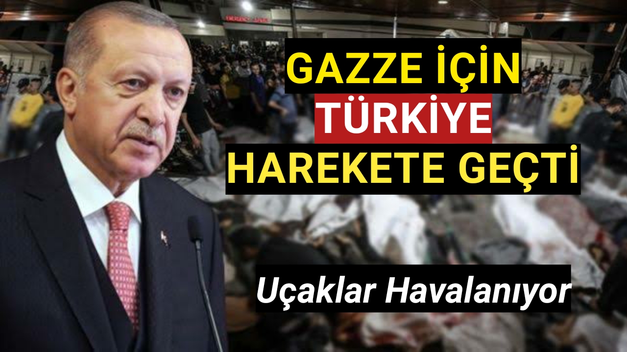 Türkiye Gazze için harekete geçti! Erdoğan talimat vermişti, MSB duyurdu