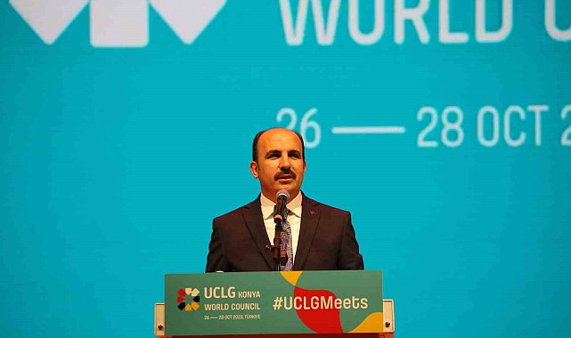 UCLG Başkanı Altay: "Dünyada barışın, huzurun, kardeşliğin sağlanması için yoğun gayret göstereceğiz"
