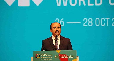 UCLG Başkanı Altay: "Dünyada barışın, huzurun, kardeşliğin sağlanması için yoğun gayret göstereceğiz"