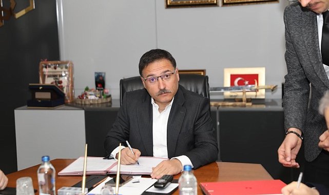 Vali Çiçek, "Bu proje Kayseri'de bir ilk olacak"