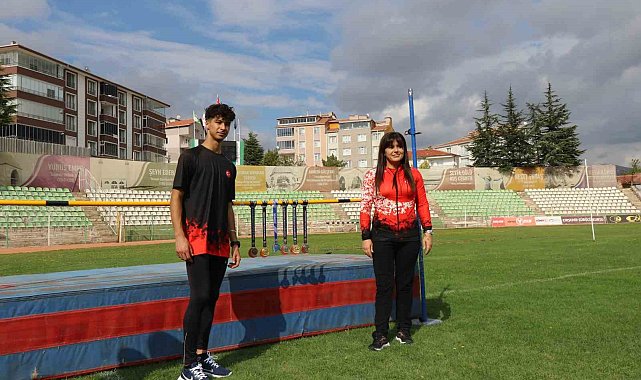Yaş grubunun üzerinde girdiği yarışmada ikinci oldu, hedefi olimpiyatlar