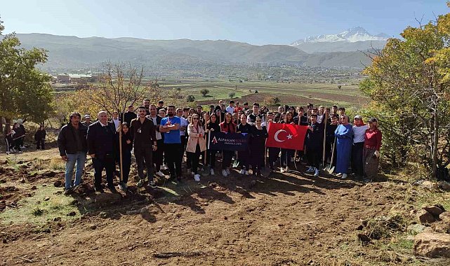 Yaz demeden kış demeden ağaç dikiyoruz