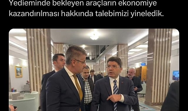 Yediemin işletmecisinden Milletvekili Çopuroğlu'na teşekkür