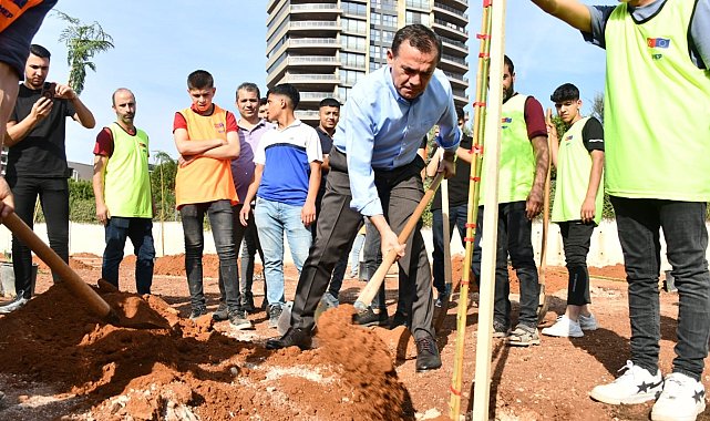 Yenişehir'de yeşil alan miktarı artıyor