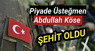 1 Kahraman Askerimiz Şehit Oldu