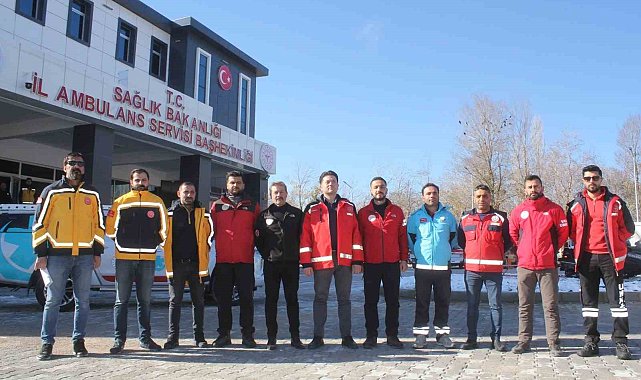 112 ve UMKE ekipleri çetin kış görevine hazır