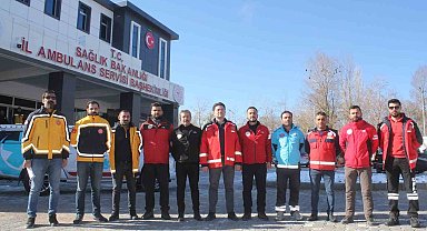 112 ve UMKE ekipleri çetin kış görevine hazır