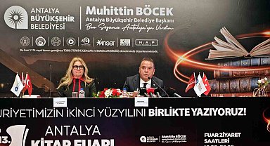 13. Antalya Kitap Fuarı 24 Kasım'da başlıyor