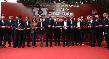 13. Antalya Kitap Fuarı açıldı