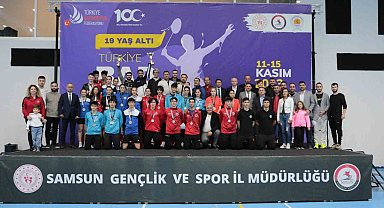 19 Yaş Altı Badminton Türkiye Şampiyonası sona erdi