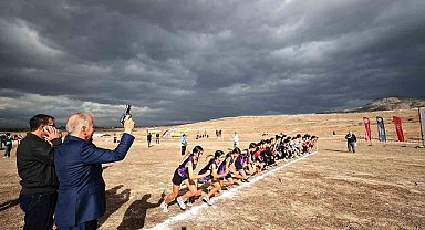 265 sporcu Pamukkale'de koştu