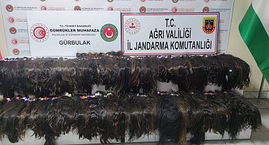663 bin lira değerinde insan saçı yakalandı
