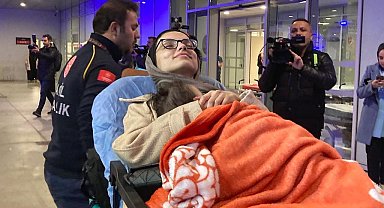 7 aylık Asraf bebek ve 22 Gazzeli hasta Etlik Şehir Hastanesine sevk edildi