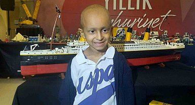 7 yaşındaki minik Kuzey'in kanserle mücadelede ilginç hikayesi: Yaptığı legolar ona moral oldu, iyileşmesine katkıda bulundu