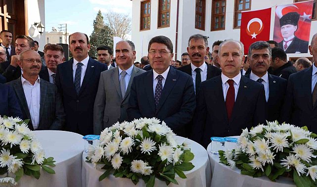 Adalet Bakanı Tunç: "Tek derdimiz vatandaşlarımızın adalete ve yargıya güvenini daha da üst sıralara taşımak"