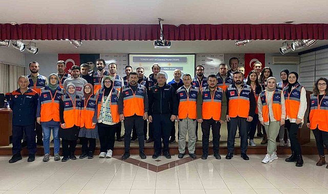 AFAD gönüllülerine eğitim verildi