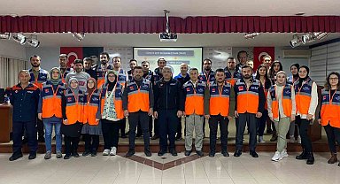 AFAD gönüllülerine eğitim verildi