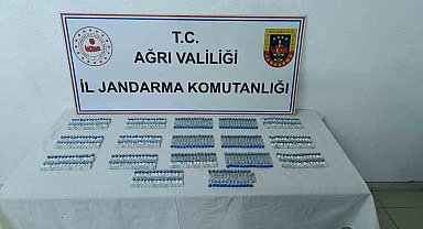 Ağrı'da 1 milyon 182 bin liralık kaçak 'Botox' ele geçirildi