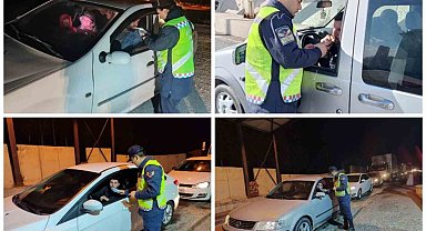 Ağrı'da sürücülere 118 bin lira ceza kesildi